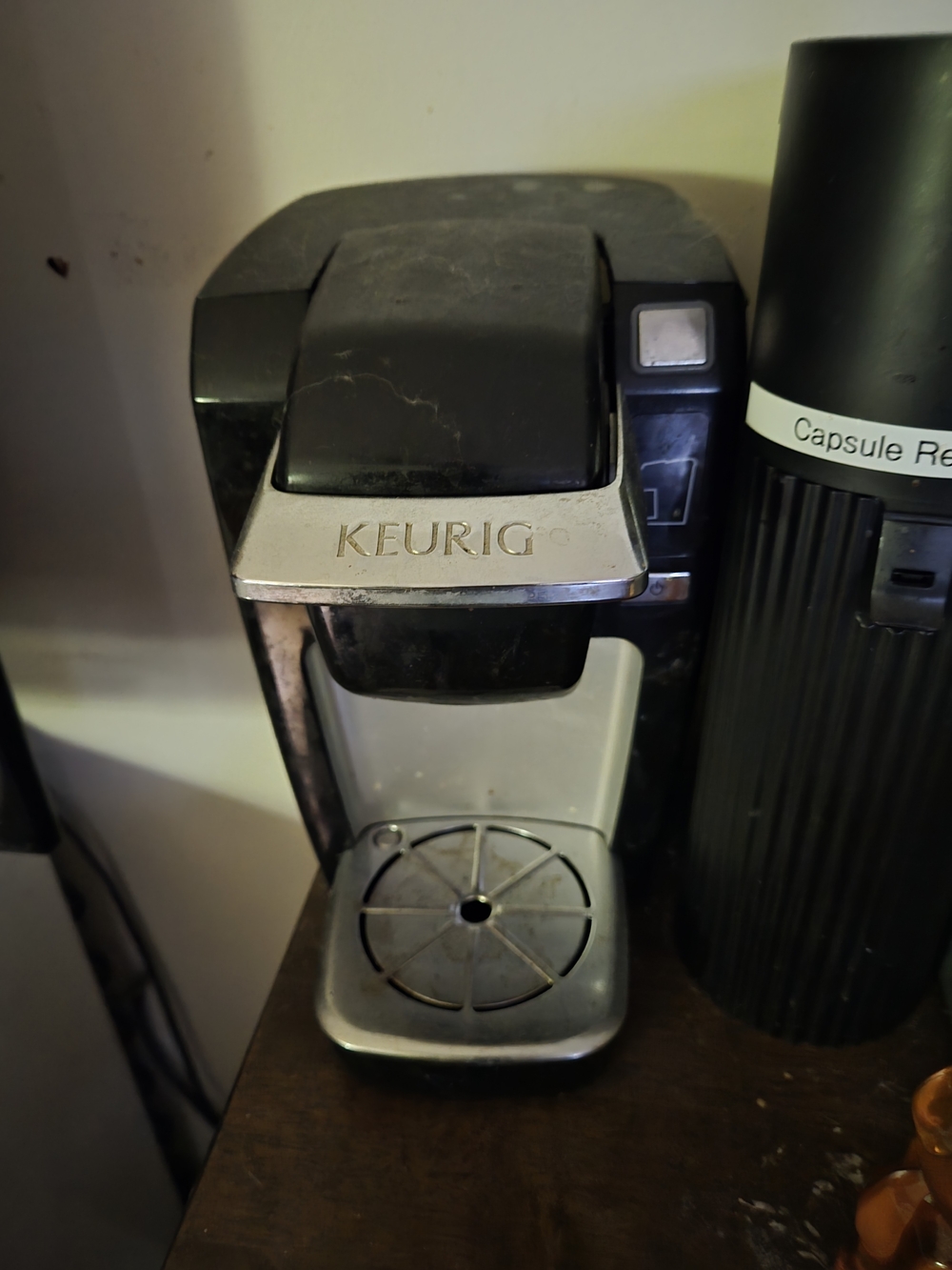 Keurig Single-Serve Coffee Maker in Black and Silver